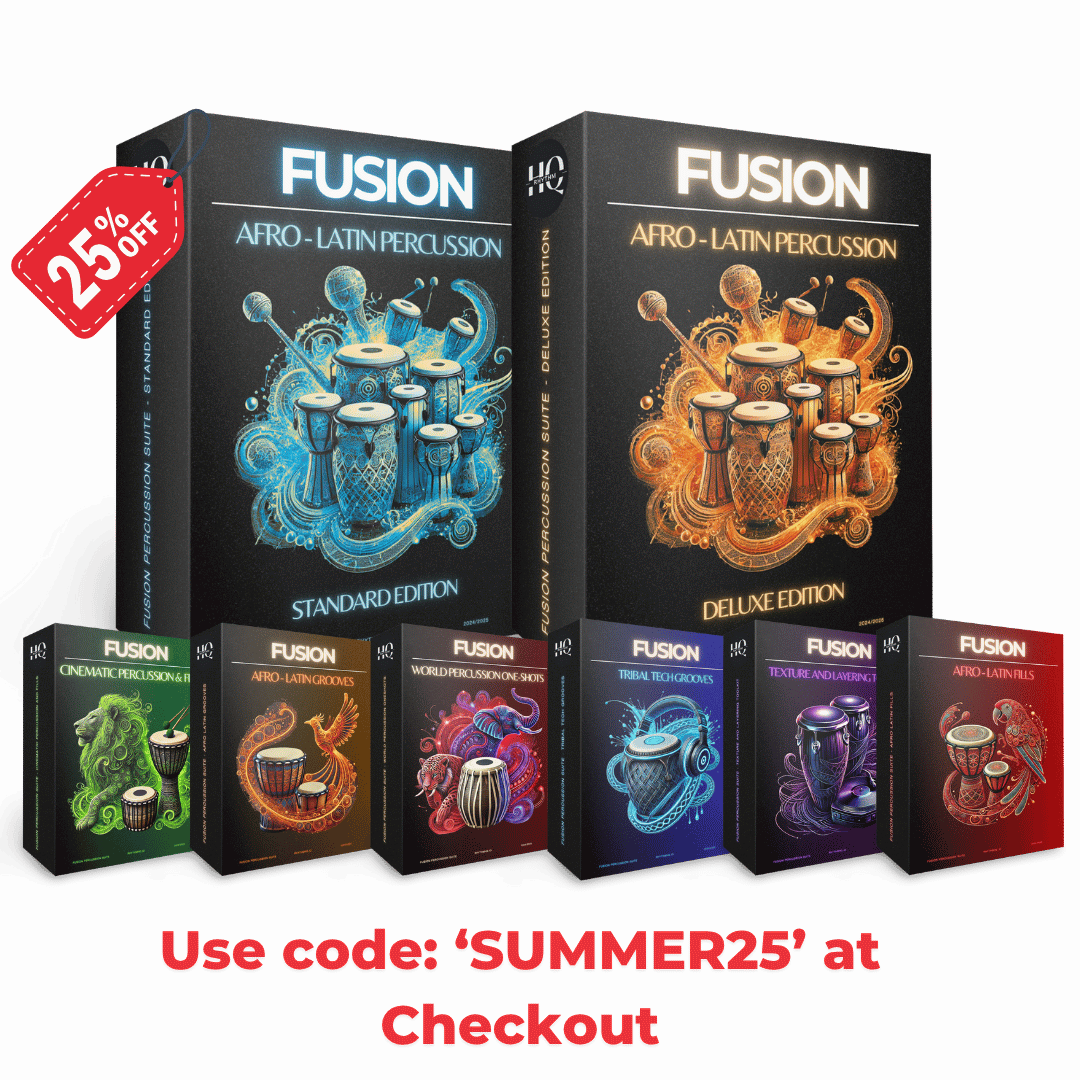 Fusion/Afro　ドラムブレイク　Bernie Krause Fusion Afro Latin Percussion Suite - Standard Edition